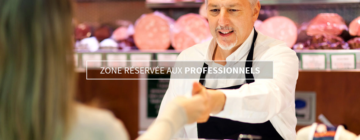 Zone reservée aux professionels