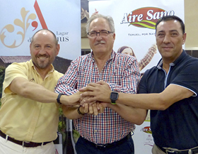Aire Sano y Lagar D' Amprius nuevos patrocinadores del CD Teruel 