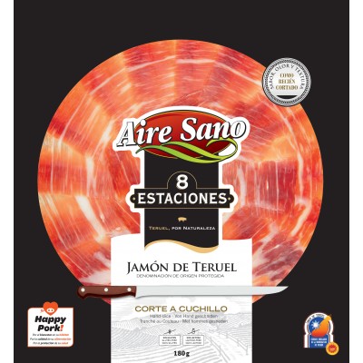 Jamón de Teruel D.O.P. Corte artesano a mano