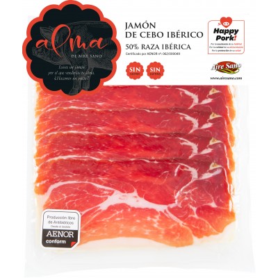 Jamón de Cebo Ibérico 50% raza ibérica loncheado (ATM)