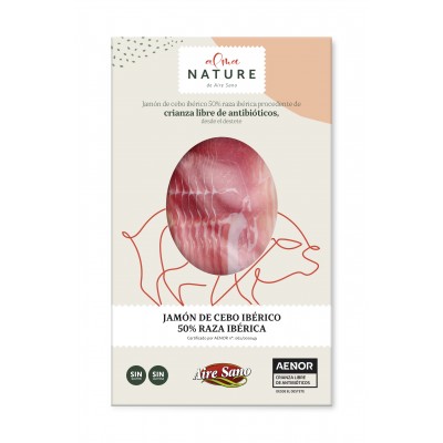 Jamón de Cebo Ibérico 50% raza ibérica loncheado